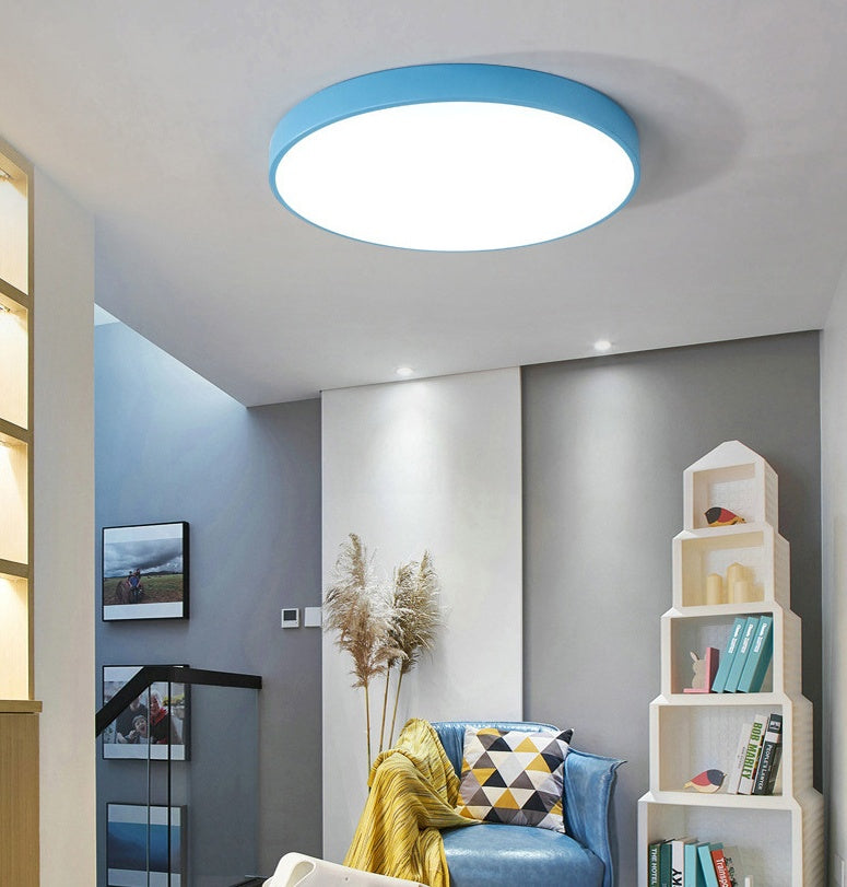 Modern round minimalist ceiling light