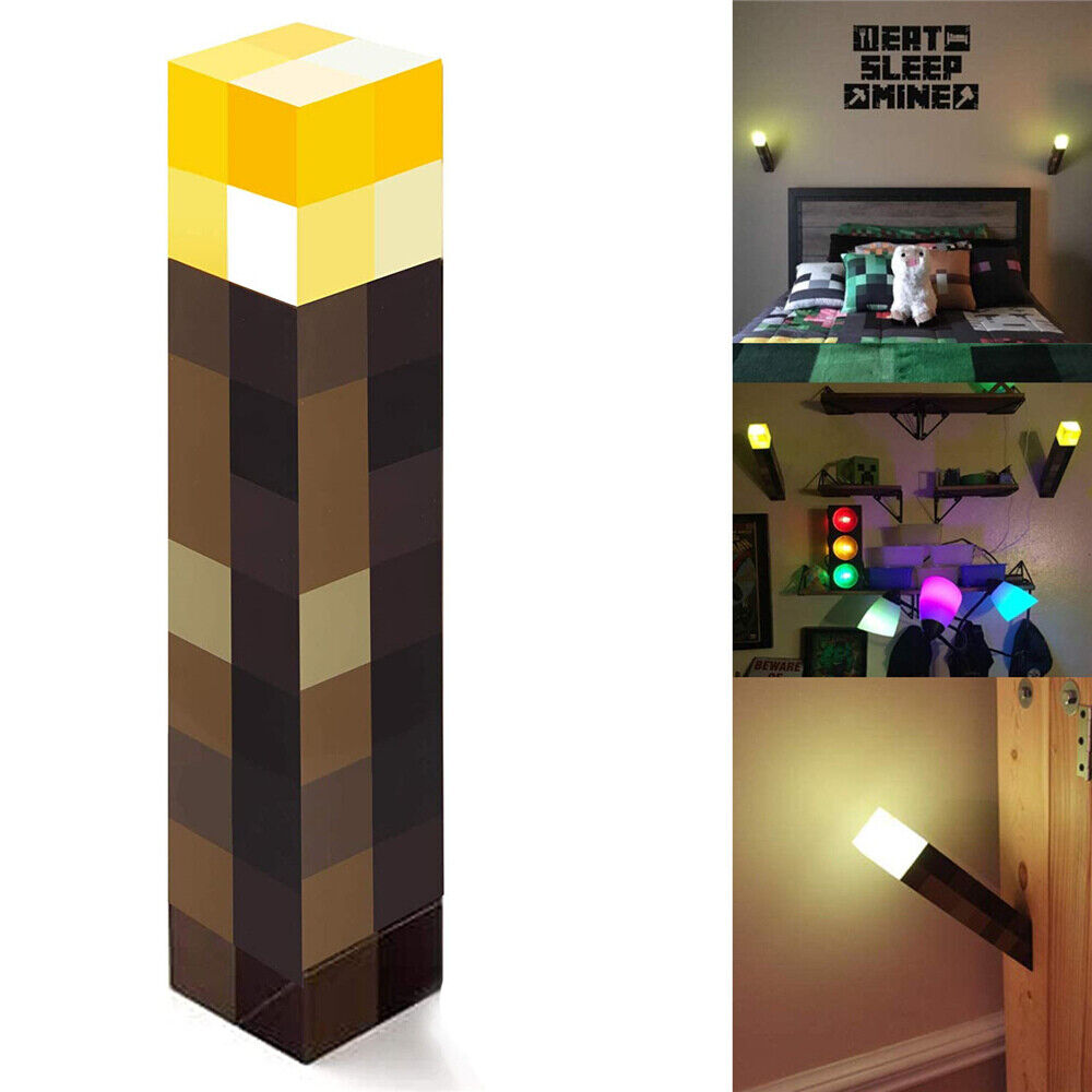 Minecraft Game Torch Lamp