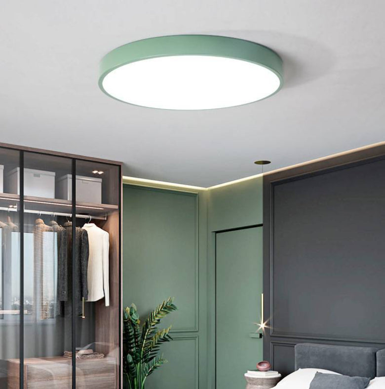 Modern round minimalist ceiling light
