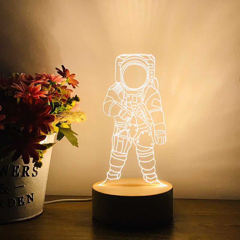 Spaceman Astronaut Night Lamp