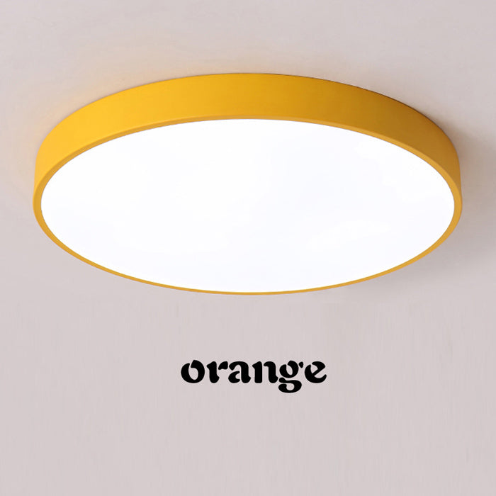 Modern round minimalist ceiling light