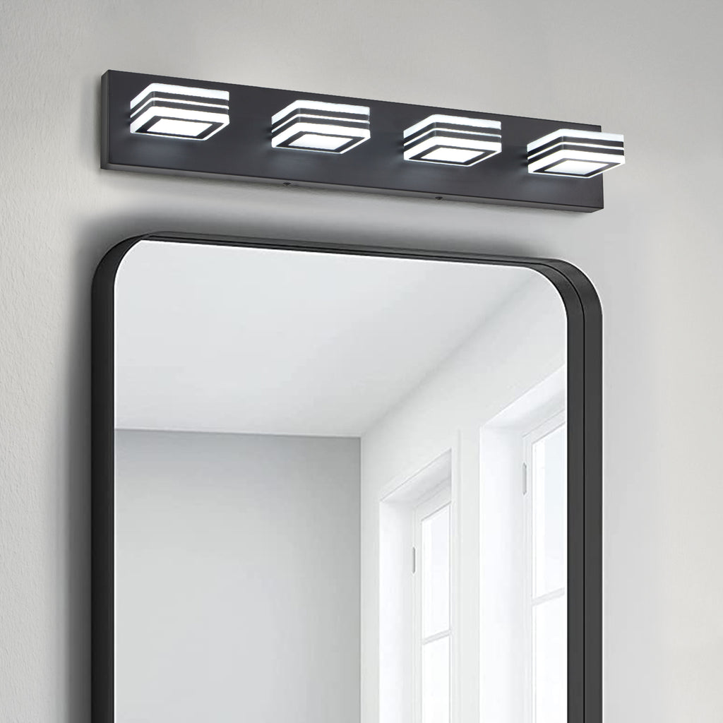 LED Modern Black Vanity Lights