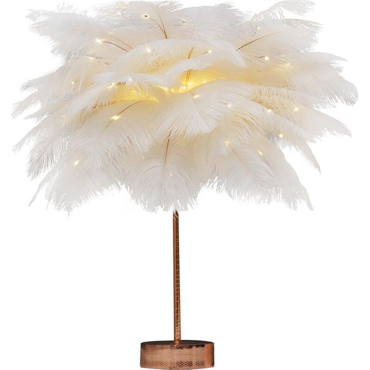 Feather Lamp Nordic Desk Lamp