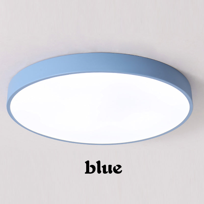 Modern round minimalist ceiling light