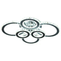 Elegant LED Chandelier with 6 Rings