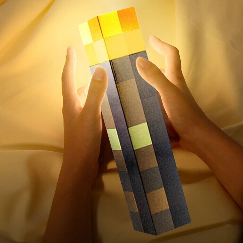 Minecraft Game Torch Lamp