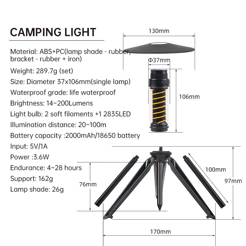Outdoor Camping Light Portable