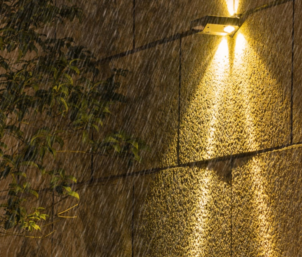 Outdoor Courtyard Solar Decorative Wall Washer Light