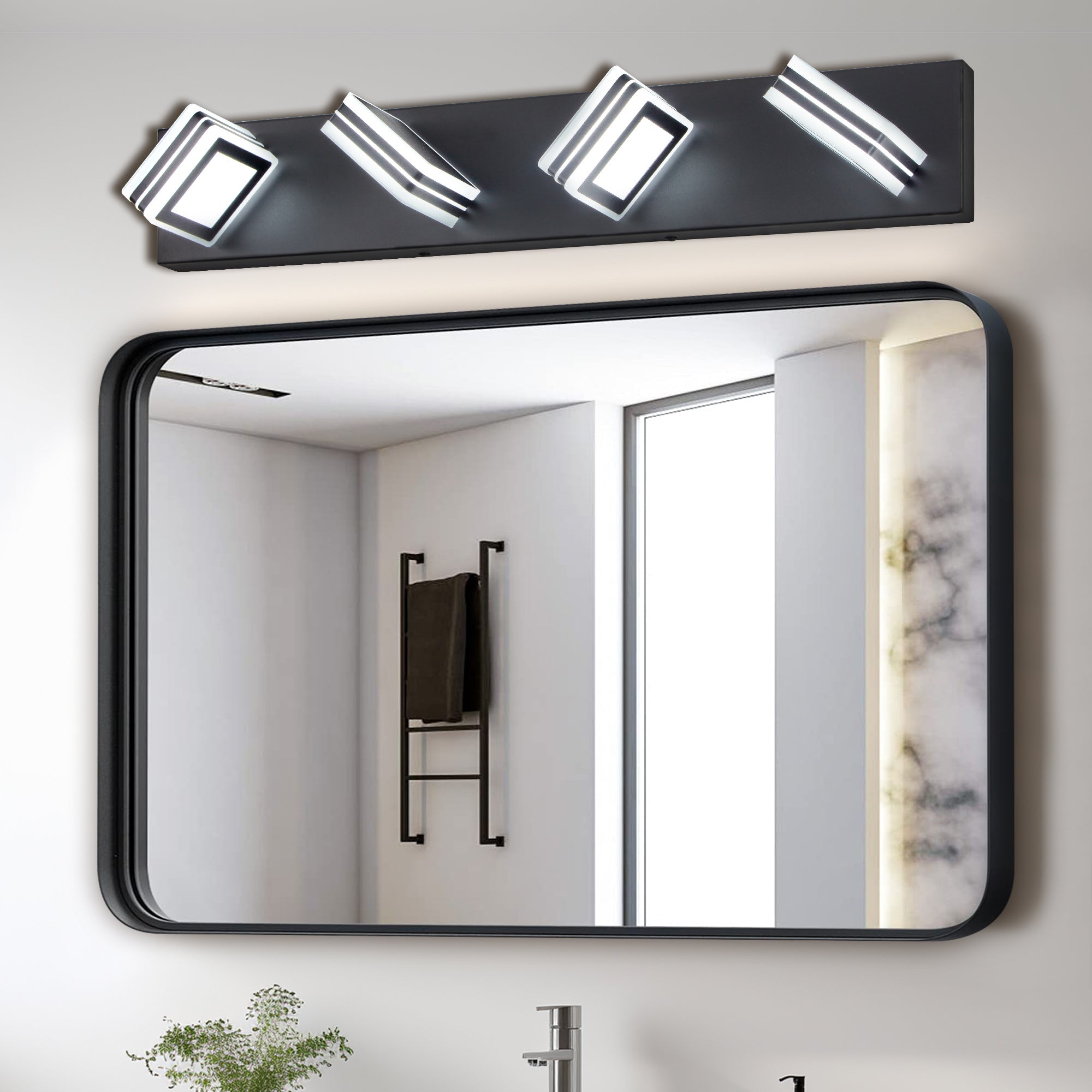 LED Modern Black Vanity Lights