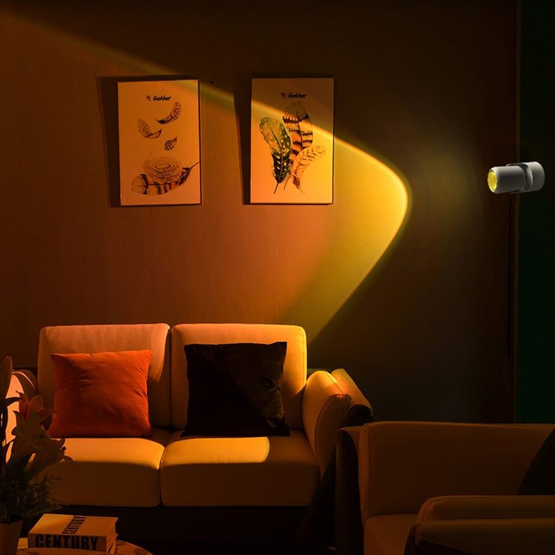 Sunset Projector Wall Lamp