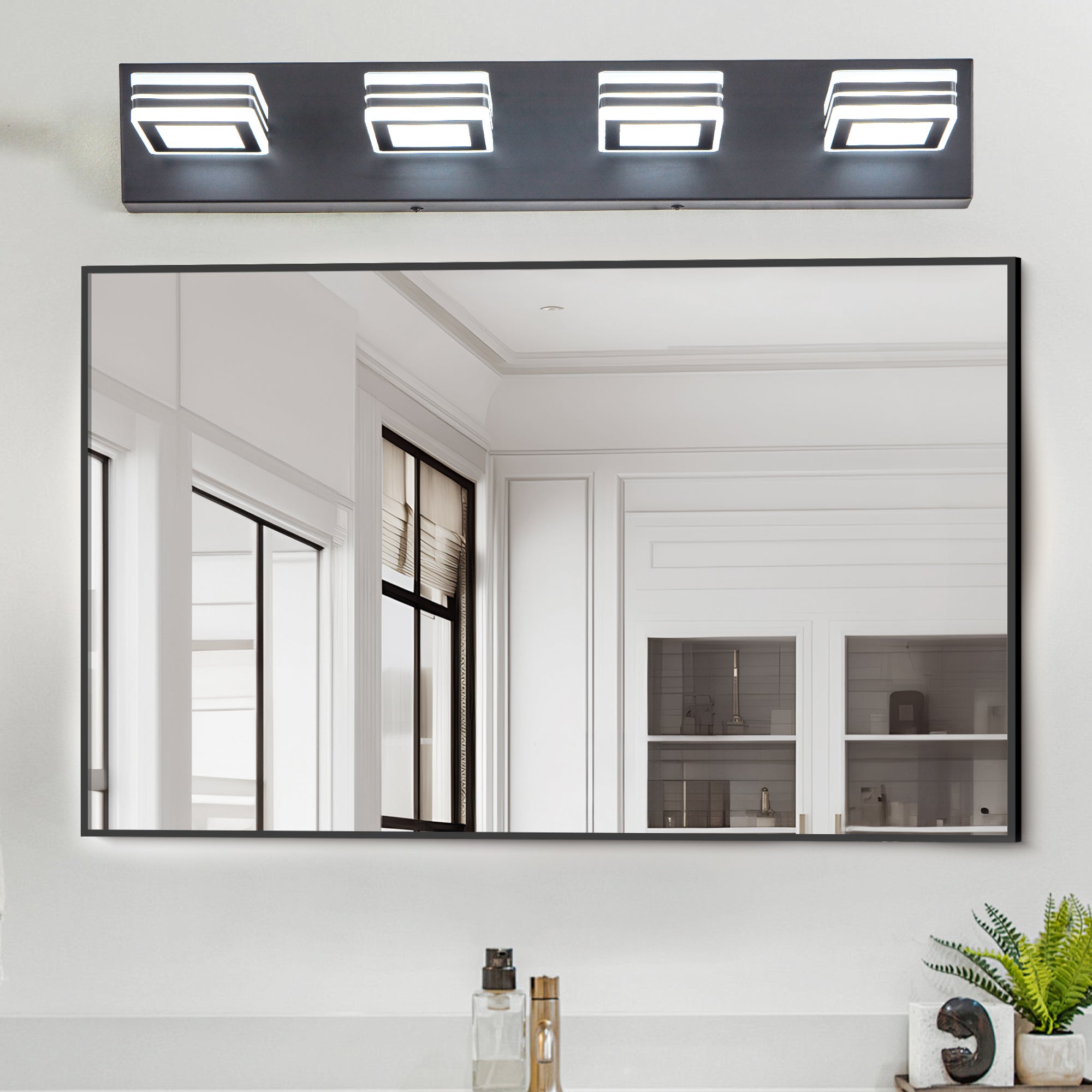 LED Modern Black Vanity Lights