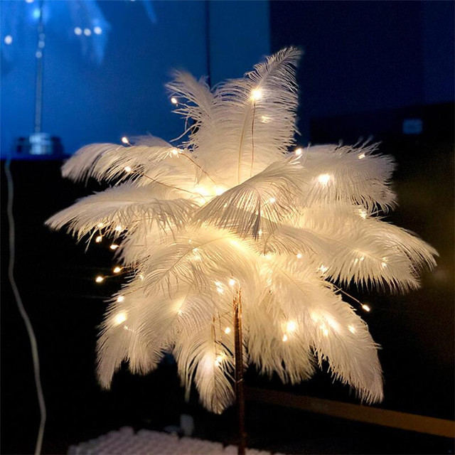 Feather Lamp Nordic Desk Lamp