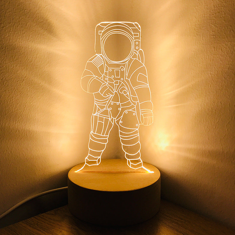 Spaceman Astronaut Night Lamp