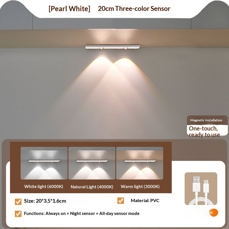Smart LED Motion-sensor Light Strip For Cabinets