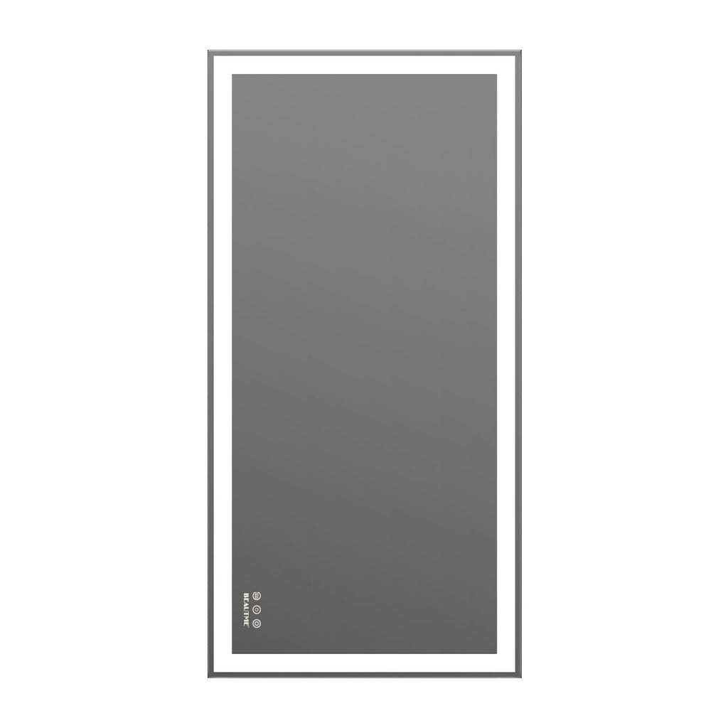 LED bathroom makeup mirror wall mounteed