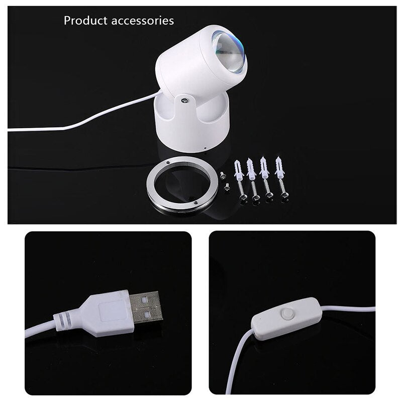 Sunset Projector Wall Lamp