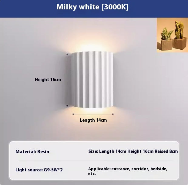 Master Bedroom Advanced Sense Wall Lamp Corridor Aisle Light Living Room Wall Lamp