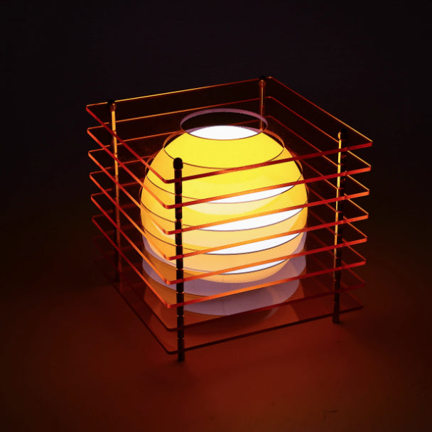 Moon Light Acrylic Melaleuca Lamp