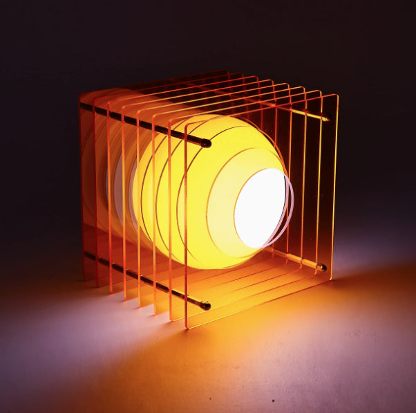 Moon Light Acrylic Melaleuca Lamp