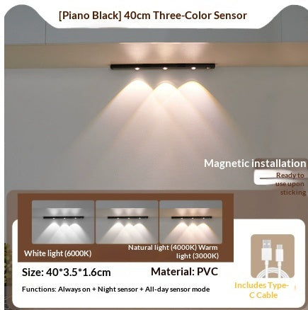 Smart LED Motion-sensor Light Strip For Cabinets