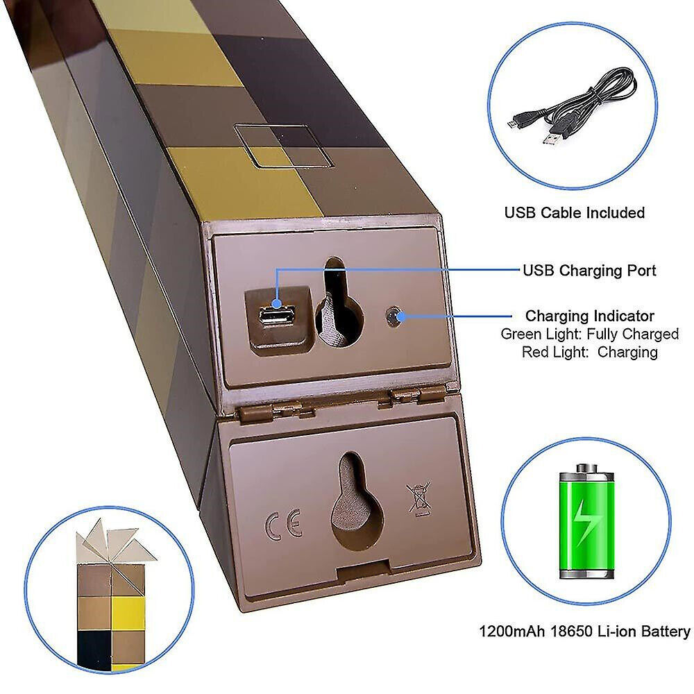 Minecraft Game Torch Lamp