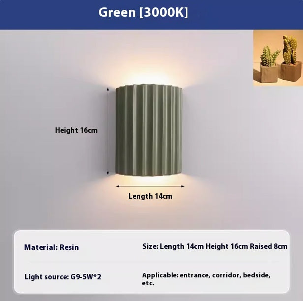 Master Bedroom Advanced Sense Wall Lamp Corridor Aisle Light Living Room Wall Lamp