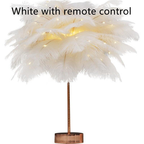 Feather Lamp Nordic Desk Lamp