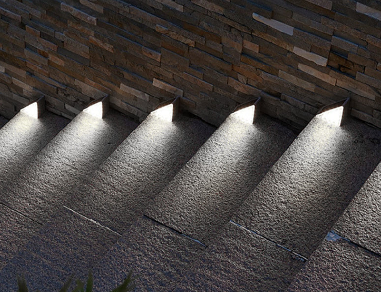 Solar-powered Step Lights Waterproof