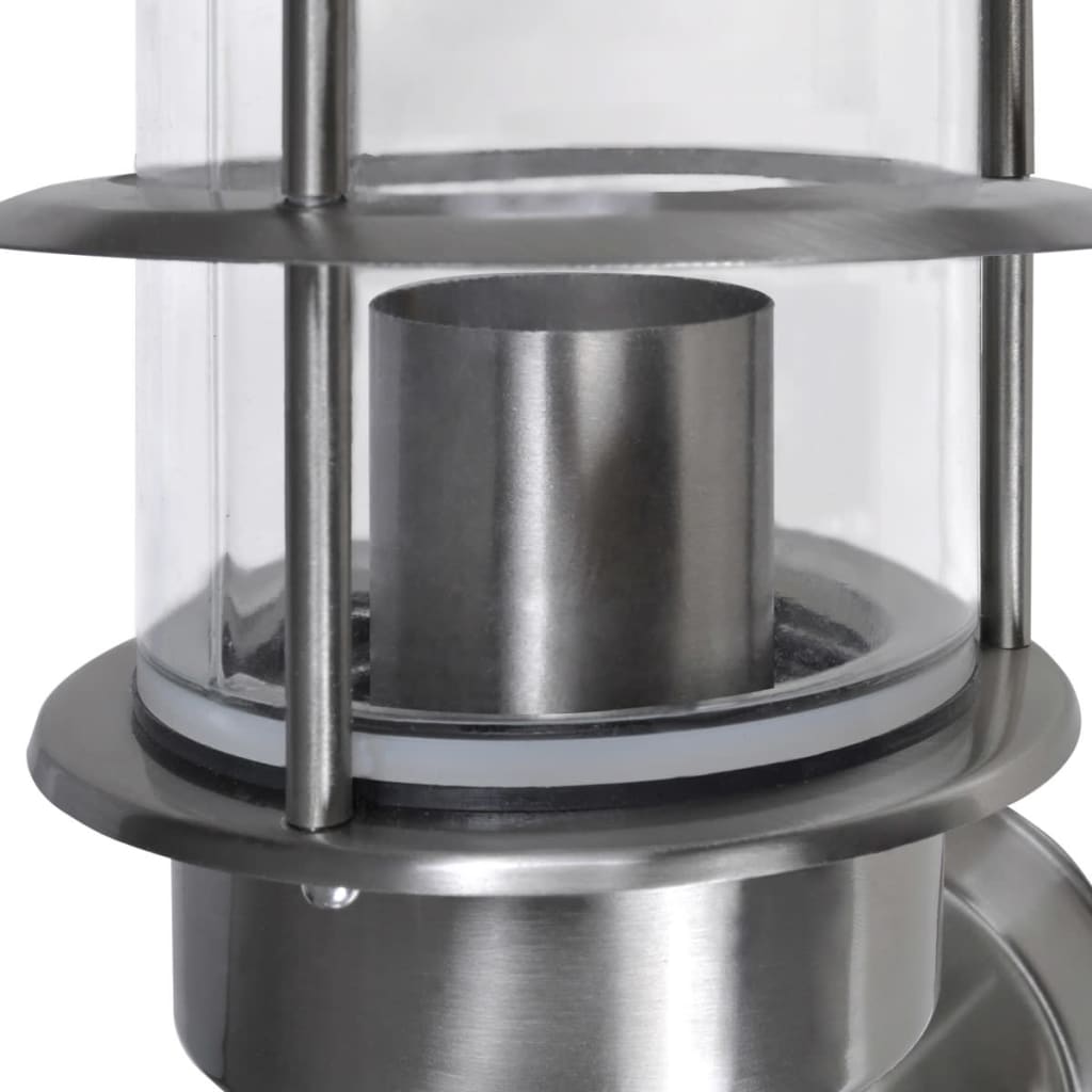 Patio LED wall light, stainless steel outdoor lamp