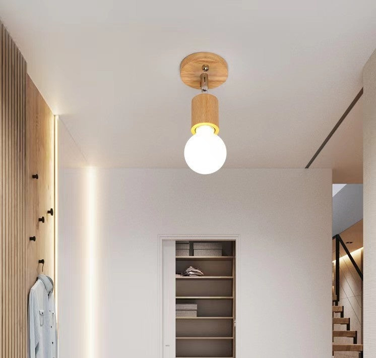 ceiling light Lamp Solid Wood